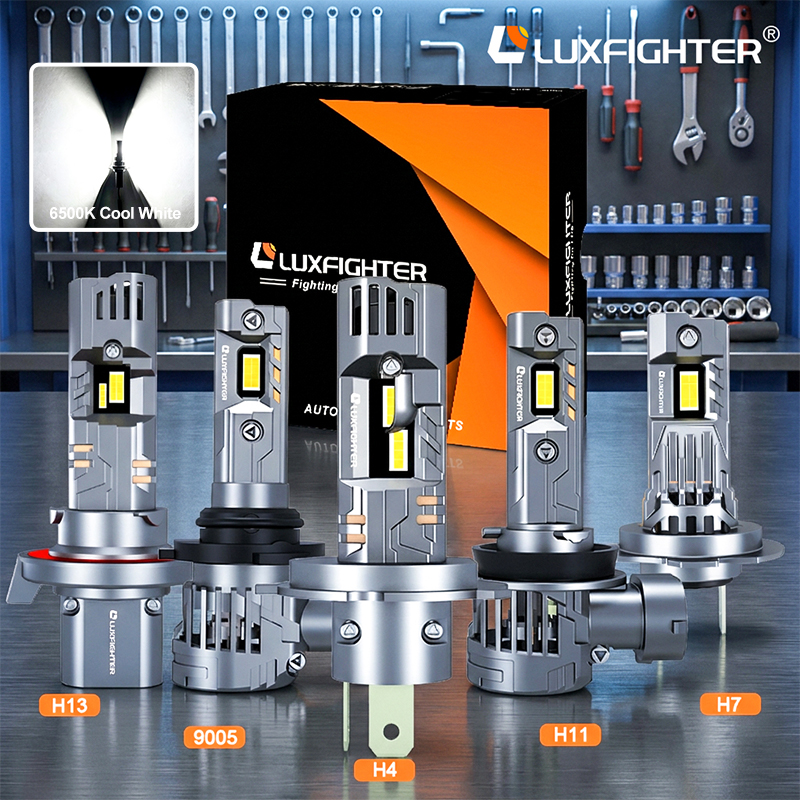 LED 헤드라이트는 전력을 절약하나요, 아니면 전력을 많이 소모하나요? Luxfighter 자동차 조명이 모든 것을 한 번에 설명합니다.